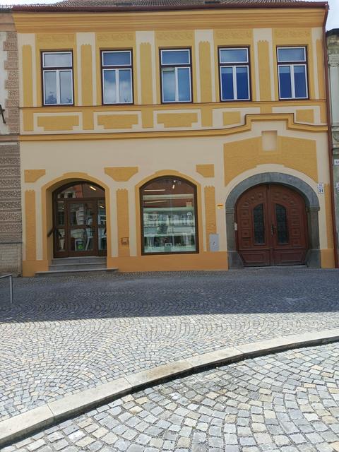 Hotová fasáda historického domu